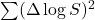 \sum (\Delta \log S)^2