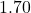 1.70