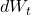 dW_t