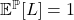 \mathbb{E}^{\mathbb{P}}[L] = 1