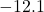 -12.1