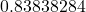 0.83838284