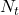 N_t
